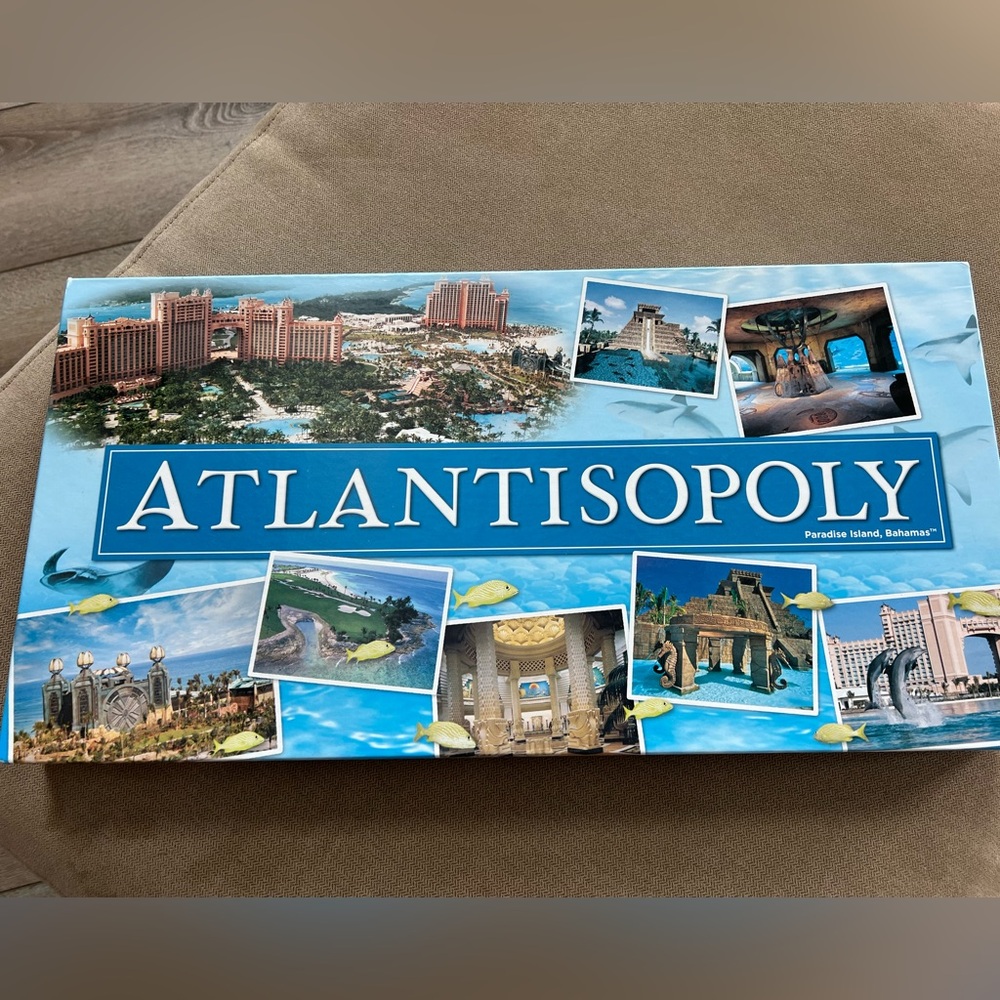 Atlantisopoly Board -Atlantis, Paradise Island